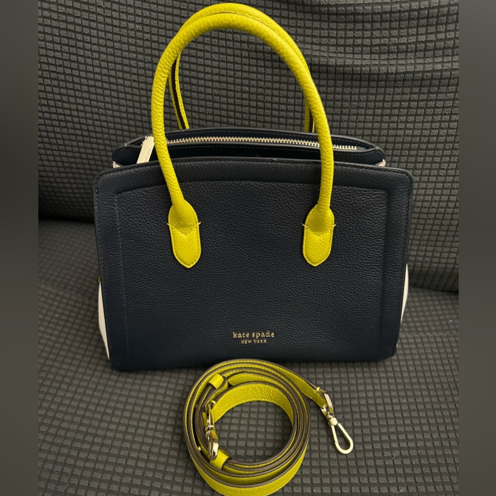 Kate Spade Knott Colorblocked Medium Zip-top Satchel
